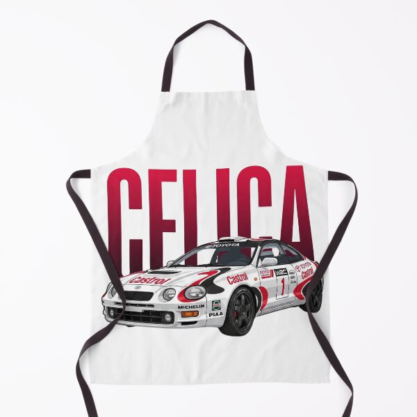 Item preview, Castrol Toyota Celica GT-Four ST205 WRC Rally Car Vector Art designed and sold by Motorline44.