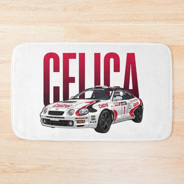 Item preview, Castrol Toyota Celica GT-Four ST205 WRC Rally Car Vector Art designed and sold by Motorline44.