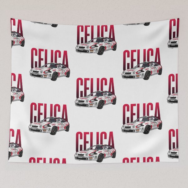 Item preview, Castrol Toyota Celica GT-Four ST205 WRC Rally Car Vector Art designed and sold by Motorline44.