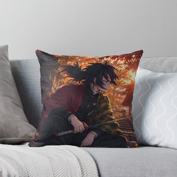 Item preview, Giyu Tomioka Demon Slayer Autumn Shrine Reflection designed and sold by SolenneAzur.