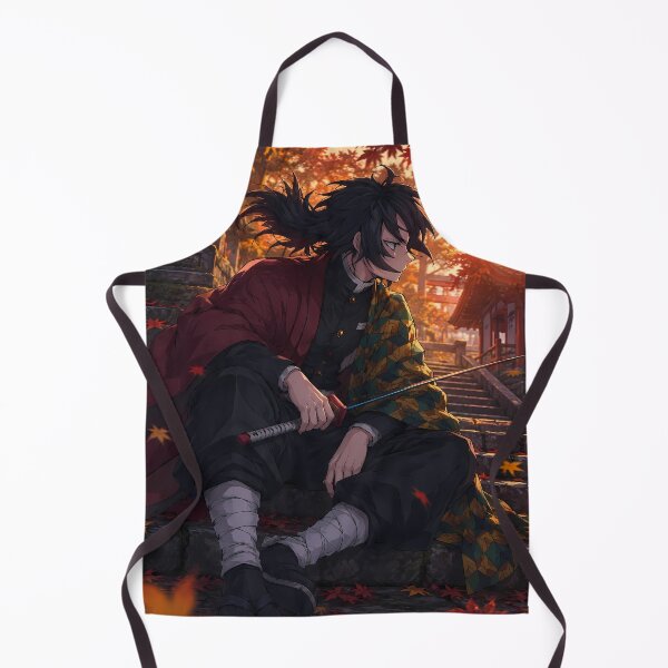 Item preview, Giyu Tomioka Demon Slayer Autumn Shrine Reflection designed and sold by SolenneAzur.