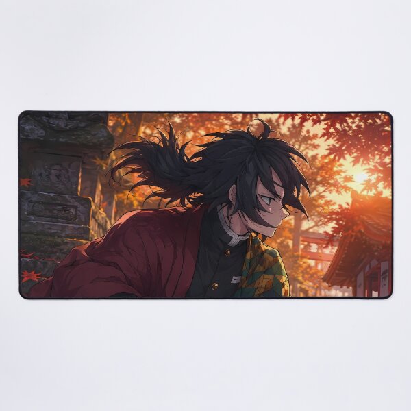 Item preview, Giyu Tomioka Demon Slayer Autumn Shrine Reflection designed and sold by SolenneAzur.