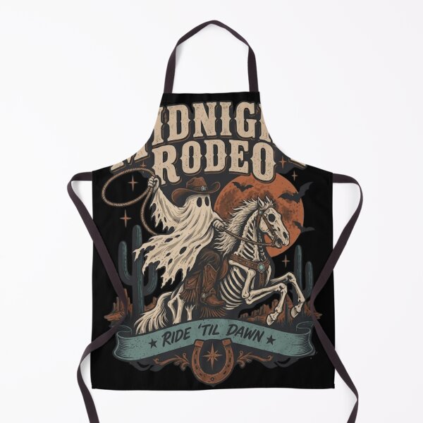 Item preview, Midnight Rodeo Ghost Cowboy Halloween designed and sold by haitrieuic96.