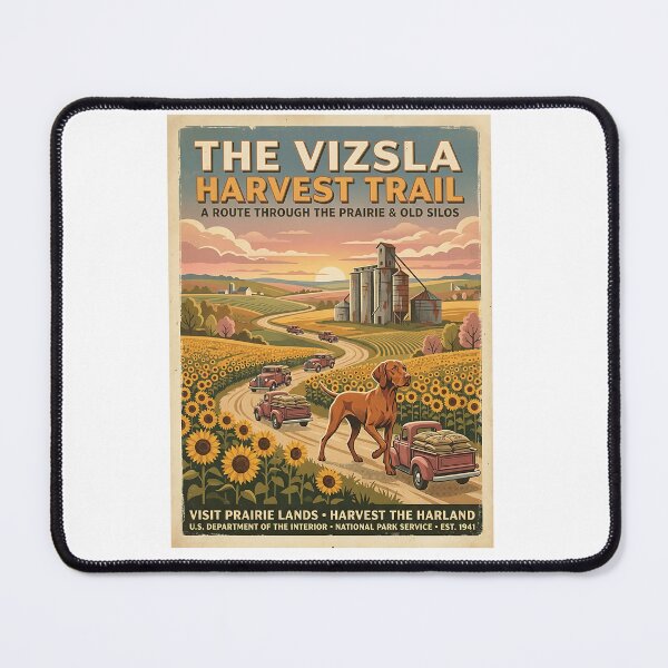 Item preview, Vizsla Sunflower Route Guide designed and sold by PictoVibe.
