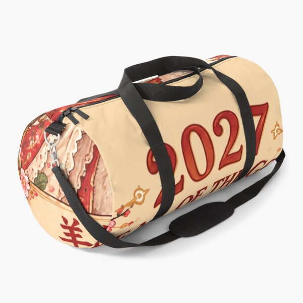 Item preview, 2027 Year of the Goat Chinese New Year Floral Zodiac Art designed and sold by MAGICKEY2024.