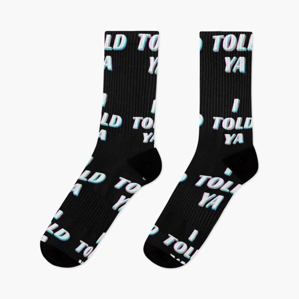 Item preview, I Told Ya Retro 3D Graphic designed and sold by creativerooney.