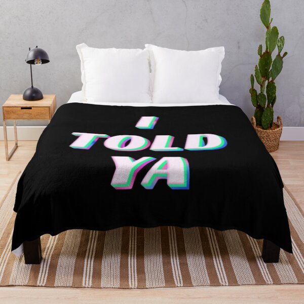 Item preview, I Told Ya Retro 3D Graphic designed and sold by creativerooney.