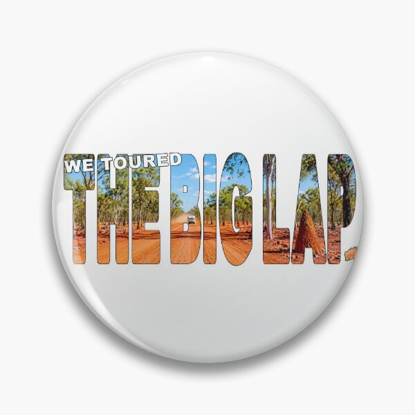 Item preview, We Toured THE BIG LAP - Caravanning Australia Map Grand Epic Trip designed and sold by Adam Gormley.