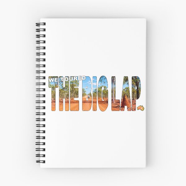 Item preview, We Toured THE BIG LAP - Caravanning Australia Map Grand Epic Trip designed and sold by Adam Gormley.