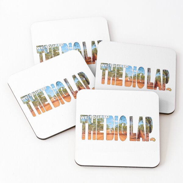 Item preview, We Toured THE BIG LAP - Caravanning Australia Map Grand Epic Trip designed and sold by Adam Gormley.
