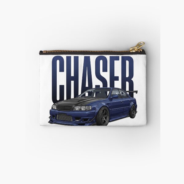 Item preview, Dark Blue Toyota Chaser JZX100 Tourer V Drift Sedan Vector Art designed and sold by Motorline44.