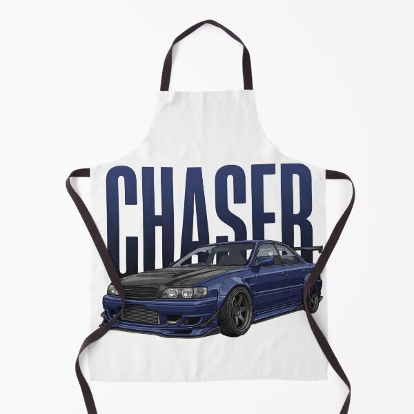 Item preview, Dark Blue Toyota Chaser JZX100 Tourer V Drift Sedan Vector Art designed and sold by Motorline44.