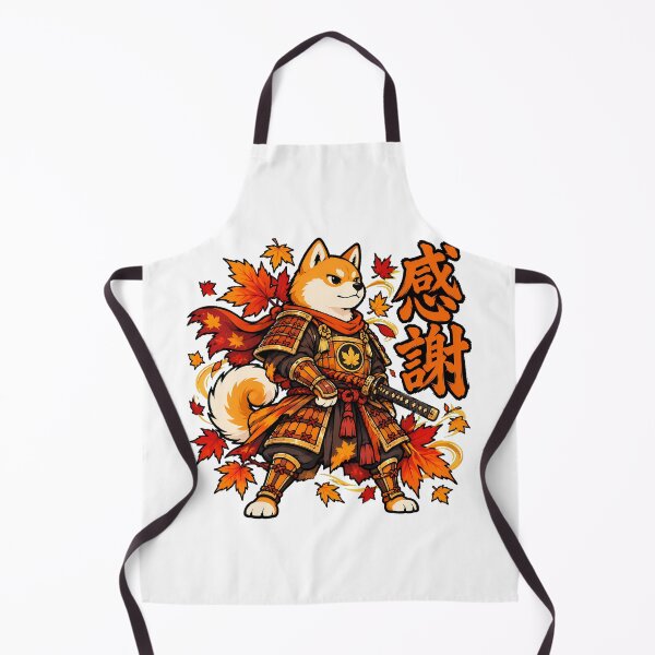 Item preview, Shiba Samurai Maple Katana Warrior Anime Fan designed and sold by nortowelcomics.