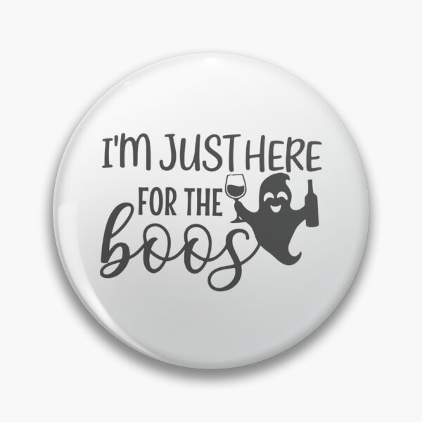 Item preview, Just Here For The Boos Ghost designed and sold by haitrieuic96.