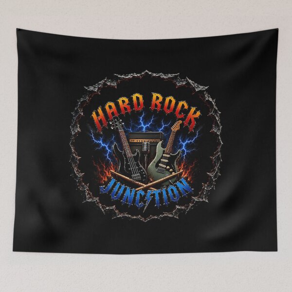 Item preview, Hard Rock Junction Band Shirt designed and sold by LaurentMarti.