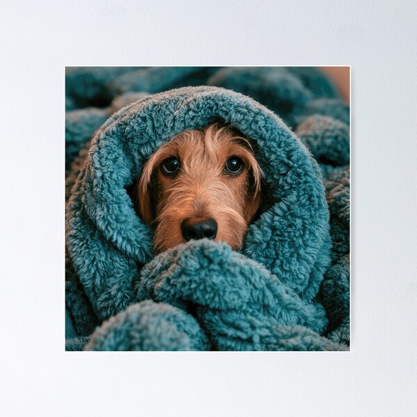 Item preview, GBGV Puppy in Blanket 01 designed and sold by Elisabeth Lucas.