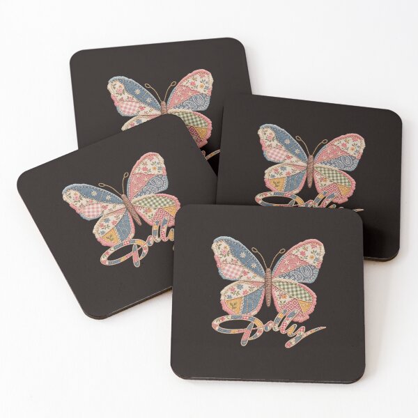 Item preview, Dolly Parton Love Is Like A Butterfly Patchwork Embroidered Style designed and sold by DYALEEZ-XCR.