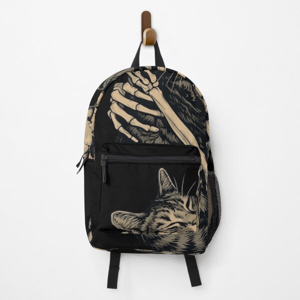 Item preview, Skeleton Hugging Cat Gothic Halloween designed and sold by haitrieuic96.