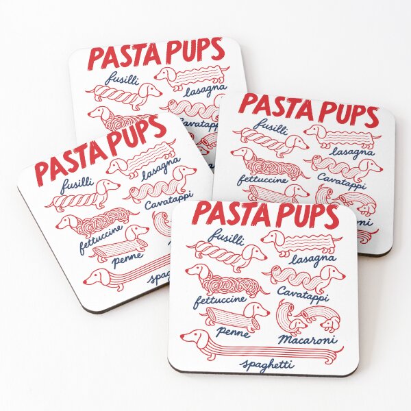 Item preview, Pasta Pups Funny Dachshund Spaghetti Design designed and sold by SamWoodrt.