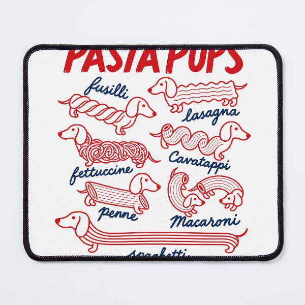 Item preview, Pasta Pups Funny Dachshund Spaghetti Design designed and sold by SamWoodrt.