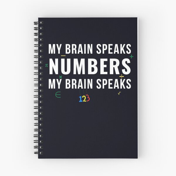 Item preview, My Brain Speaks Numbers – Funny Accountant Accounting Design designed and sold by FCA SIR MERCH .