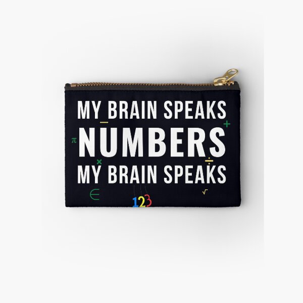 Item preview, My Brain Speaks Numbers – Funny Accountant Accounting Design designed and sold by FCA SIR MERCH .