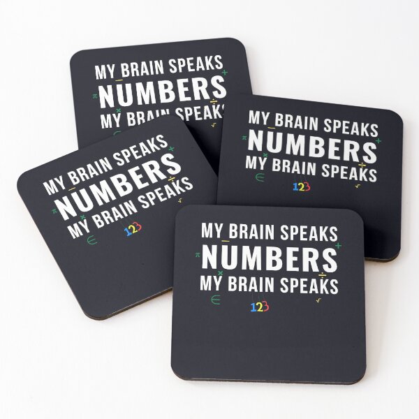 Item preview, My Brain Speaks Numbers – Funny Accountant Accounting Design designed and sold by FCA SIR MERCH .