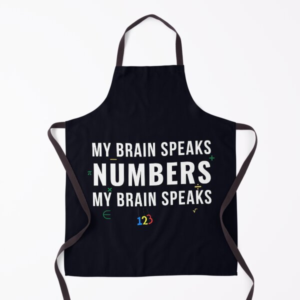 Item preview, My Brain Speaks Numbers – Funny Accountant Accounting Design designed and sold by FCA SIR MERCH .