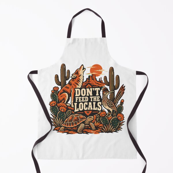 Item preview, Desert Locals Southwest Wildlife Scene Traveler Humor designed and sold by nortowelcomics.