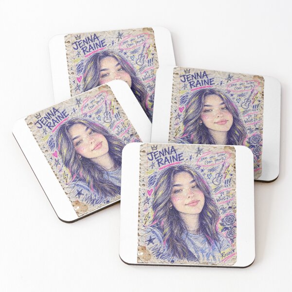 Item preview, Jenna raine music album cover art typography designed and sold by ARTeez⭐️⭐️⭐️⭐️⭐️.