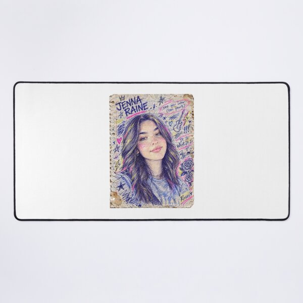 Item preview, Jenna raine music album cover art typography designed and sold by ARTeez⭐️⭐️⭐️⭐️⭐️.