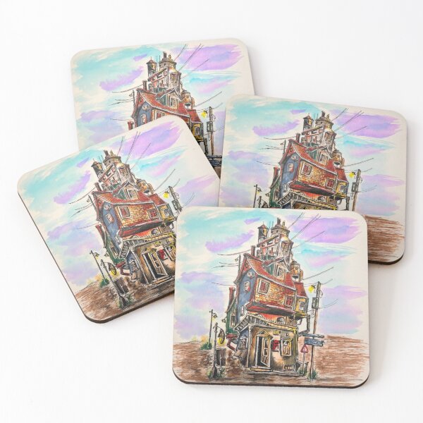 Item preview, Whimsical Red House designed and sold by V&Z Ninish.