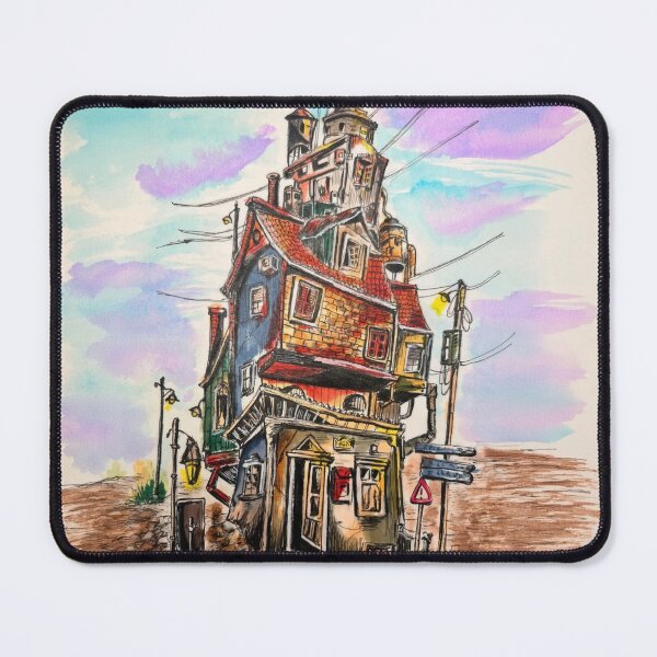 Item preview, Whimsical Red House designed and sold by V&Z Ninish.