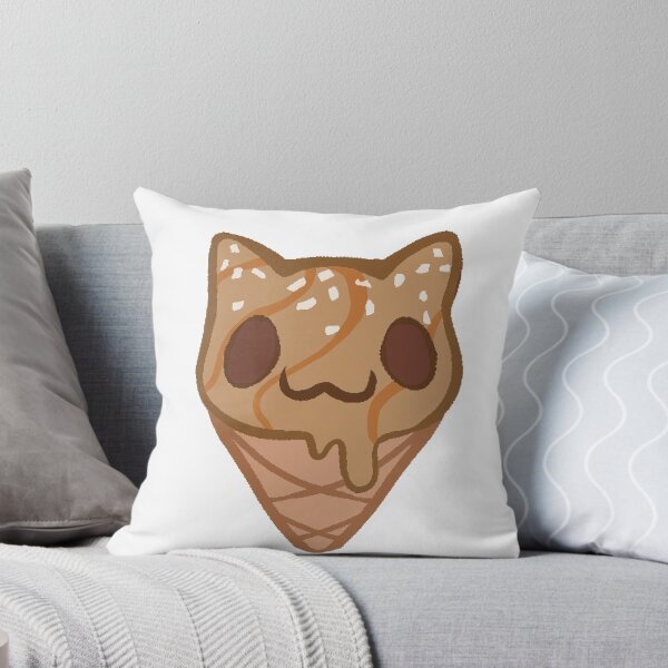 Item preview, Salted Caramel and Chocolate Ice Cream Cat designed and sold by VictoriasSerket.