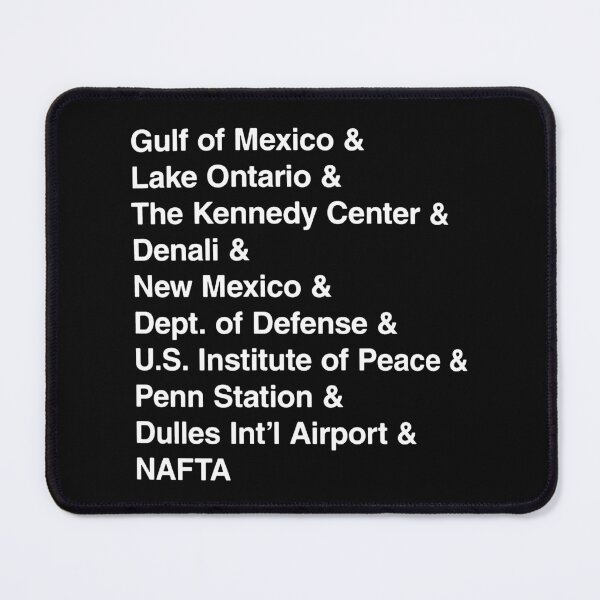 Item preview, Proper Names Ampersand Anti-Trump designed and sold by flory-baff-mint.