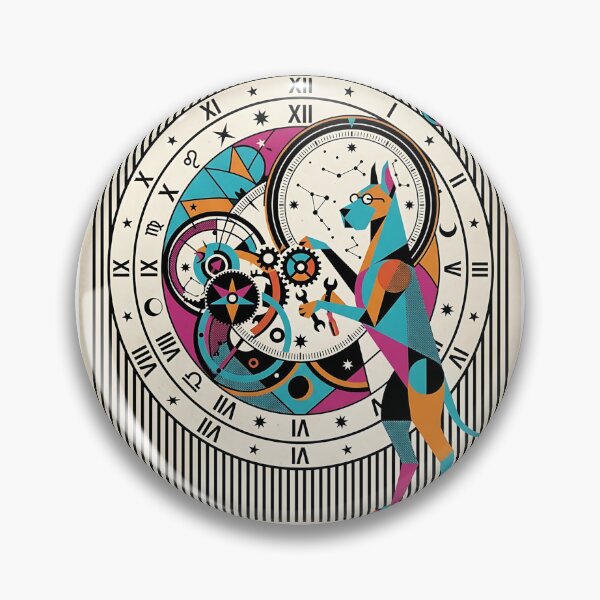 Item preview, Great Dane Astronomical Clock Restorer designed and sold by PictoVibe.
