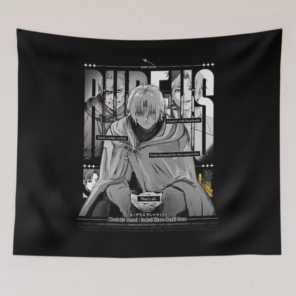Item preview, Mushoku Tensei Jobless Reincarnation designed and sold by reezorrrr.