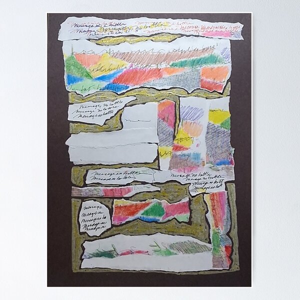 Item preview, Message in a bottle (no bottle) designed and sold by Carol Ames .