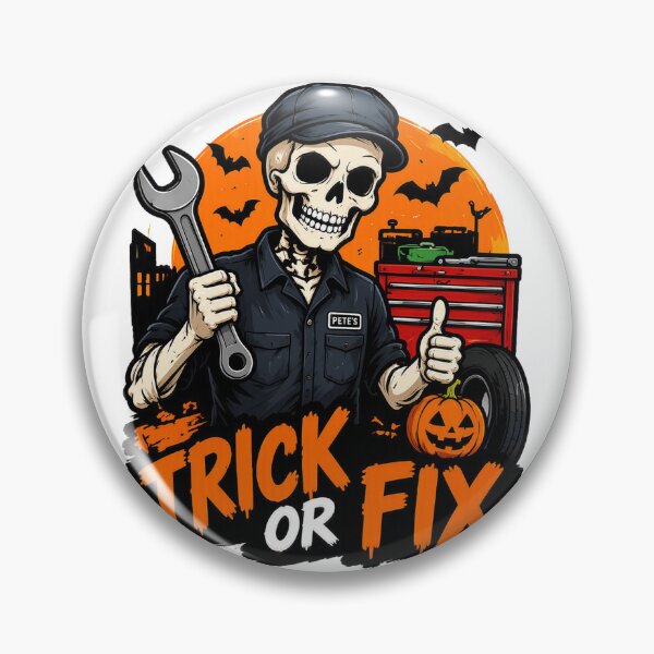 Item preview, Auto Mechanic Halloween designed and sold by HaydenMillepied.
