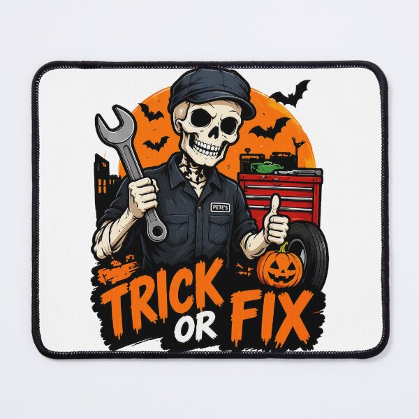 Item preview, Auto Mechanic Halloween designed and sold by HaydenMillepied.
