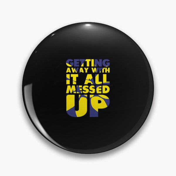 Item preview, Getting Away With It Blue Yellow designed and sold by MARKEGNATIOA.