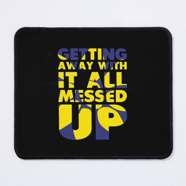 Item preview, Getting Away With It Blue Yellow designed and sold by MARKEGNATIOA.
