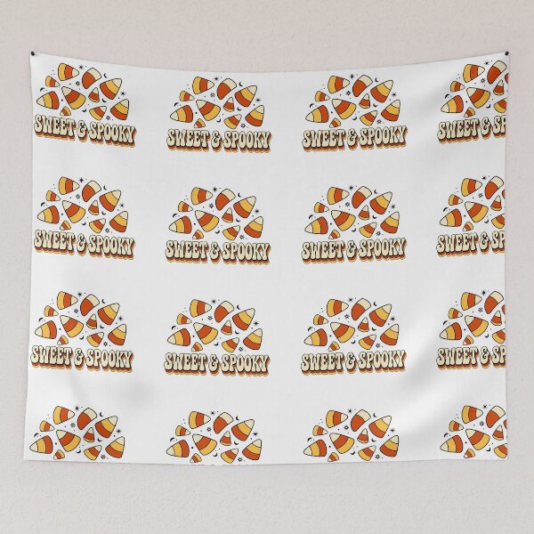 Item preview, Sweet & Spooky  — Retro Candy Corn Halloween Design designed and sold by Sweet Blob Co.