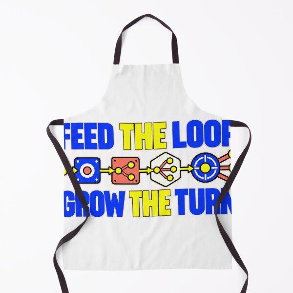 Item preview, Feed the Loop Grow the Turn designed and sold by aihrgdesign.