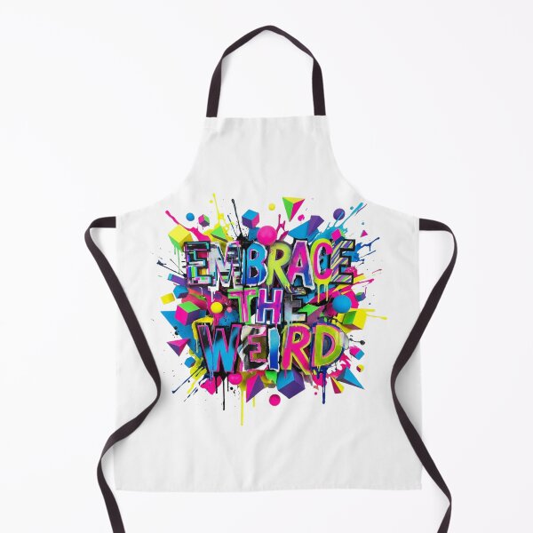 Item preview, Embrace the Weird Neon Graffiti Typography Art designed and sold by Sanan Israyilli.