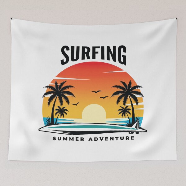 Item preview, Surfing- Summer Adventure designed and sold by Marshallamoakohene.