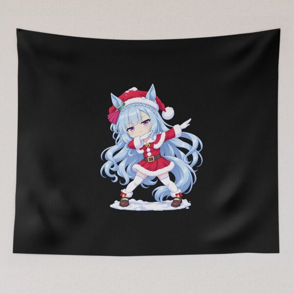 Item preview, Mejiro Ardan Uma Musume Christmas Dabbing Meme designed and sold by SolenneAzur.