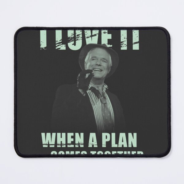 Item preview, I Love It When A Plan Comes Together Inspirational Quote Design designed and sold by wonjinie.