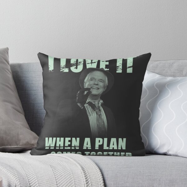 Item preview, I Love It When A Plan Comes Together Inspirational Quote Design designed and sold by wonjinie.