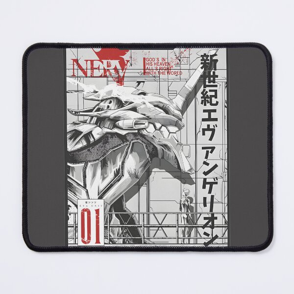 Item preview, Neon Genesis Evangelion Inspired Futuristic Anime Design Artwork designed and sold by JoeWillFilms.
